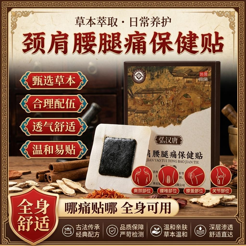 颈肩腰腿痛保健贴 产品图